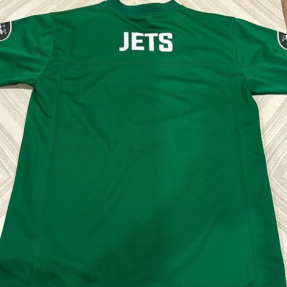 NFL Team Apparel Boys Green Jets Jersey - Picture 5 of 6
